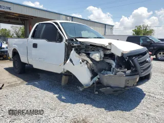 2014 Ford F-150 XL with VIN 1FTEX1CM5EFA57031, listed as a Copart auction lot 57641975 with 280,074 mi miles and Salvage title. Bid and sale history available at DreamBid. Image 4.