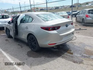 2024 Mazda 3 S Select Sport with VIN 3MZBPABMXRM427929, listed as a IAAI auction lot 42593321 with 20,378 mi miles and . Bid and sale history available at DreamBid. Image 3.