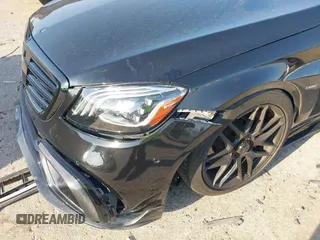 2018 Mercedes-Benz S 63 AMG with VIN WDDUG8JB0JA343131, listed as a IAAI auction lot 41863404 with 29,778 mi miles and . Bid and sale history available at DreamBid. Image 6.