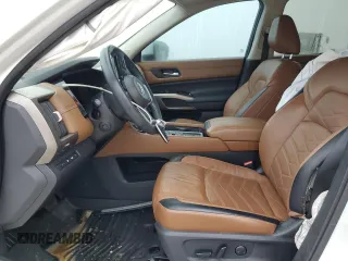 2024 Nissan Pathfinder Platinum with VIN 5N1DR3DG7RC209193, listed as a Copart auction lot 83552344 with 13,733 mi miles and Salvage Title. Bid and sale history available at carsss.com. Image 7.