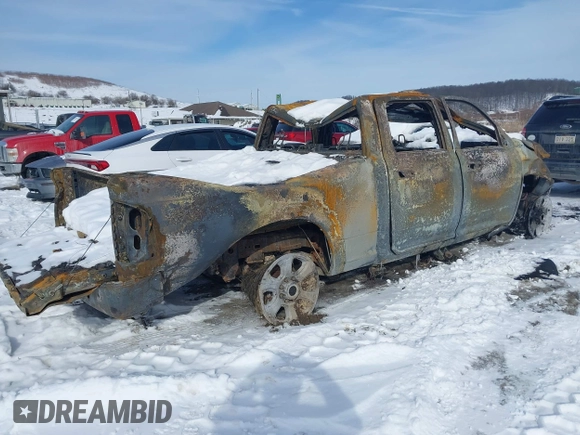 2017 Ram 2500 Big Horn with VIN 3C6UR5DL7HG586056, listed as a IAAI auction lot 41353836 with 1 mi miles. Bid and sale history available at carsss.com. Image 4.