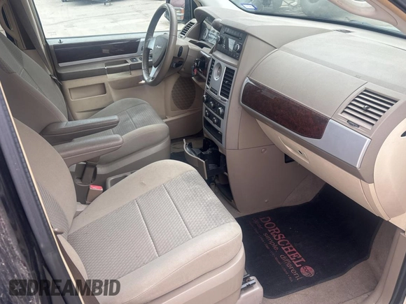 2010 Chrysler Town & Country Touring with VIN 2A4RR5D17AR431823, listed as a Copart auction lot 54990505 with 200,459 mi miles and Clean Title. Bid and sale history available at carsss.com. Image 5.