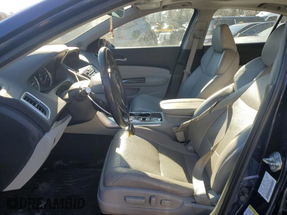 2015 Acura TLX V6 Tech with VIN 19UUB2F59FA009939, listed as a Copart auction lot 41357635 with 153,248 mi miles and Salvage Title. Bid and sale history available at carsss.com. Image 7.