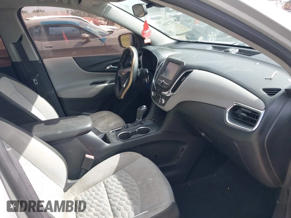 2018 Chevrolet Equinox LS with VIN 2GNAXHEV1J6110087, listed as a IAAI auction lot 42175959 with 124,611 mi miles and . Bid and sale history available at DreamBid. Image 5.