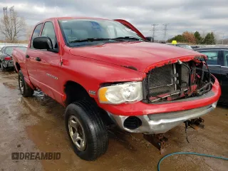 2004 Dodge Ram 2500 SLT with VIN 3D7KU28D24G128831, listed as a Copart auction lot 40546672 with 201,206 mi miles and Salvage Title. Bid and sale history available at carsss.com. Image 1.