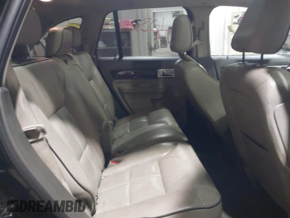 2008 Lincoln MKX with VIN 2LMDU68CX8BJ32572, listed as a IAAI auction lot 41271037 with 1 mi miles. Bid and sale history available at carsss.com. Image 8.