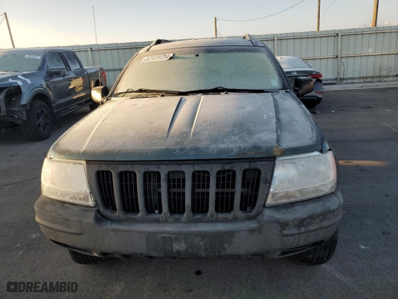 2002 Jeep Grand Cherokee Laredo with VIN 1J4GW48N72C155063, listed as a Copart auction lot 82839234 with 165,397 mi miles and Clean Title. Bid and sale history available at carsss.com. Image 5.