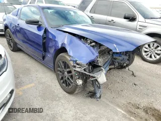 2014 Ford Mustang V6 with VIN 1ZVBP8AM1E5285089, listed as a Copart auction lot 48052615 with Not Provided miles and Salvage Title. Bid and sale history available at carsss.com. Image 4.
