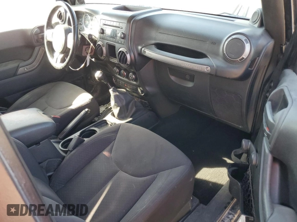2013 Jeep Wrangler Sport with VIN 1C4AJWAG0DL618634, listed as a Copart auction lot 48982315 with 251,955 mi miles and Clean Title. Bid and sale history available at carsss.com. Image 8.
