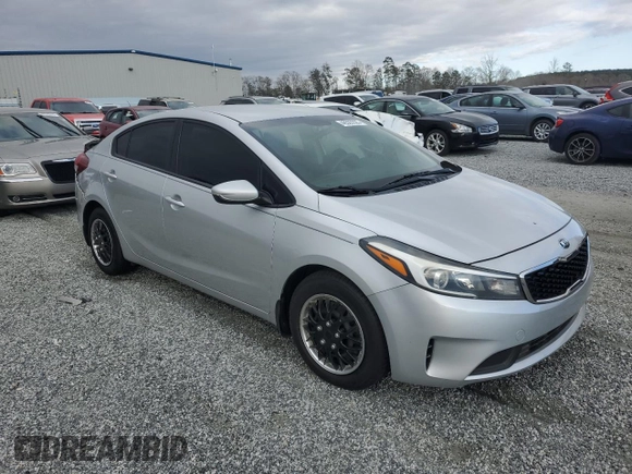 2017 Kia Forte LX with VIN 3KPFK4A79HE045304, listed as a Copart auction lot 48593325 with 86,087 mi miles and Salvage Title. Bid and sale history available at carsss.com. Image 4.