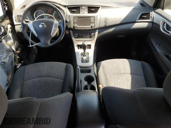 2015 Nissan Sentra SL with VIN 3N1AB7AP7FY287552, listed as a Copart auction lot 54587995 with 116,376 mi miles and Salvage Title. Bid and sale history available at DreamBid. Image 8.