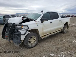 2022 Chevrolet Silverado 1500 LT Trail Boss with VIN 3GCPYFEL4NG180177, listed as a Copart auction lot 83683344 with 72,646 mi miles and Salvage Title. Bid and sale history available at DreamBid. Image 1.