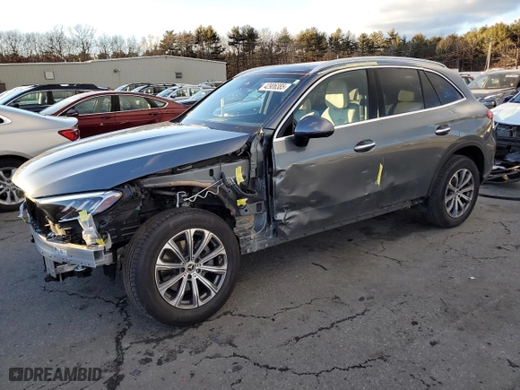 2023 Mercedes-Benz GLC with VIN W1NKM4HB4PF024165, listed as a Copart auction lot 42906385 with 13,284 mi miles and Salvage Title. Bid and sale history available at carsss.com. Image 1.