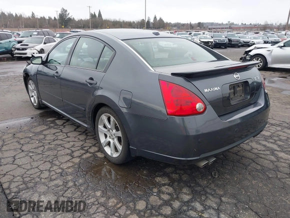 2007 Nissan Maxima 3.5 SL with VIN 1N4BA41EX7C863457, listed as a IAAI auction lot 41633447 with 60,492 mi miles. Bid and sale history available at carsss.com. Image 3.