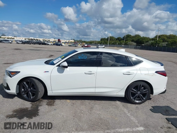 2024 Acura Integra Technology with VIN 19UDE4H69RA018119, listed as a IAAI auction lot 41561088 with 2,665 mi miles and . Bid and sale history available at DreamBid. Image 15.