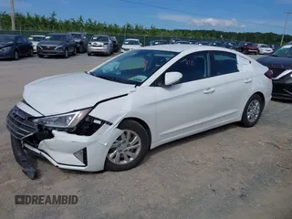2020 Hyundai Elantra SE with VIN 5NPD74LF6LH530453, listed as a IAAI auction lot 39619733 with 56,233 mi miles. Bid and sale history available at carsss.com. Image 2.