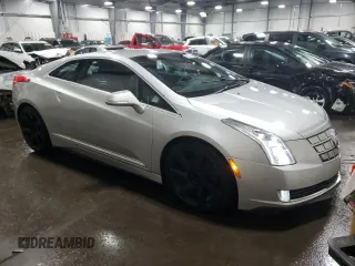 2014 Cadillac ELR z VIN 1G6RL1E40EU601704, wystawiony jako Copart lot #88233495 z przebiegiem 136 665 mil mil oraz Tytuł czysty. Historia ofert i sprzedaży dostępna na DreamBid. Obrazek 4.