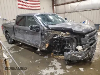 2022 Ford F-150 XL with VIN 1FTFW1ED4NFB52006, listed as a Copart auction lot 46132105 with 39,794 mi miles and Salvage Title. Bid and sale history available at DreamBid. Image 4.