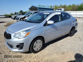 2020 Mitsubishi Mirage ES z VIN ML32F3FJ1LHF06229, wystawiony jako Copart lot #52579315 z przebiegiem 38 805 mil mil oraz Szkoda całkowita • Salvage title. Historia ofert i sprzedaży dostępna na DreamBid. Obrazek 1.