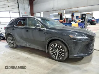 2023 Lexus RX with VIN 2T2BBMCA5PC021520, listed as a Copart auction lot 87706275 with 15,482 mi miles and Salvage Title. Bid and sale history available at carsss.com. Image 4.