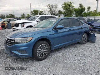 2020 Volkswagen Jetta S with VIN 3VWCB7BU3LM034044, listed as a Copart auction lot 59293965 with 56,586 mi miles and Non repairable. Bid and sale history available at DreamBid. Image 1.