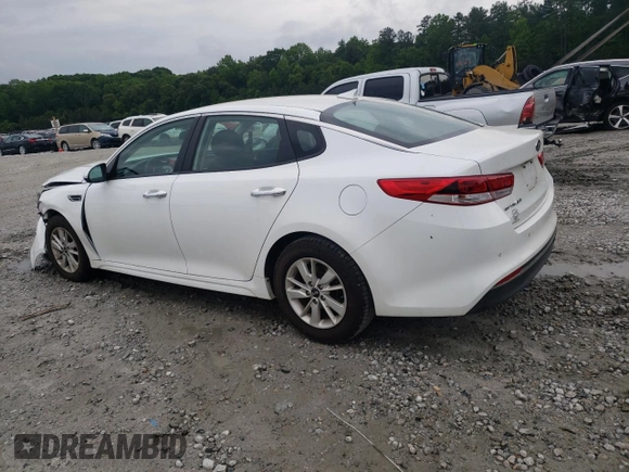 2016 Kia Optima LX with VIN 5XXGT4L30GG051249, listed as a Copart auction lot 55476275 with 40,875 mi miles and Salvage title. Bid and sale history available at DreamBid. Image 2.