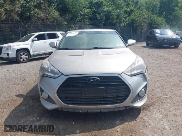 2013 Hyundai Veloster Turbo with VIN KMHTC6AE1DU177023, listed as a IAAI auction lot 42604617 with 102,087 mi miles and . Bid and sale history available at DreamBid. Image 6.
