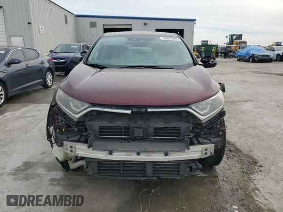 2017 Honda CR-V EX with VIN 7FARW1H58HE029274, listed as a Copart auction lot 50643985 with 143,909 mi miles and Salvage Title. Bid and sale history available at carsss.com. Image 5.