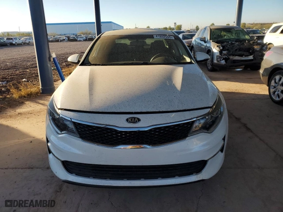 2017 Kia Optima LX with VIN 5XXGT4L32HG128916, listed as a Copart auction lot 41852555 with 104,283 mi miles and Salvage Title. Bid and sale history available at carsss.com. Image 5.
