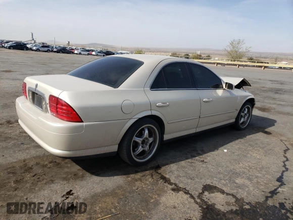 2002 Lincoln LS w/Base Pkg with VIN 1LNHM87A02Y607066, listed as a Copart auction lot 51151655 with 146,422 mi miles and Salvage Title. Bid and sale history available at carsss.com. Image 3.