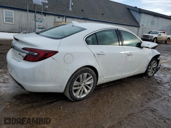 2016 Buick Regal Premium II with VIN 2G4GT5GX2G9112106, listed as a Copart auction lot 46031245 with 175,594 mi miles and Clean Title. Bid and sale history available at carsss.com. Image 3.