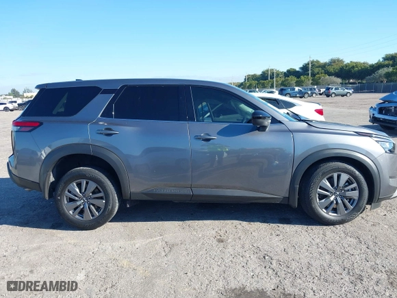 2024 Nissan Pathfinder S with VIN 5N1DR3AA7RC280913, listed as a IAAI auction lot 41674664 with 6,382 mi miles. Bid and sale history available at carsss.com. Image 13.