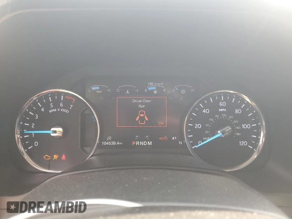 2019 Ford Expedition Platinum with VIN 1FMJU1MT6KEA23724, listed as a Copart auction lot 58489015 with 104,539 mi miles and Salvage title. Bid and sale history available at DreamBid. Image 9.
