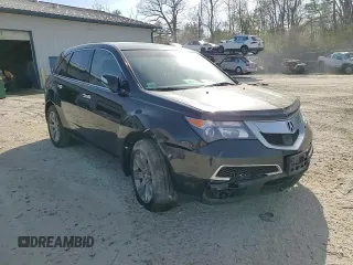 2012 Acura MDX Advance with VIN 2HNYD2H63CH515080, listed as a Copart auction lot 55577095 with 84,798 mi miles and Salvage title. Bid and sale history available at DreamBid. Image 15.