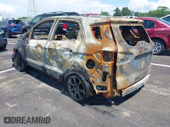 2021 Ford EcoSport SE with VIN MAJ3S2GE3MC453639, listed as a IAAI auction lot 42331491 with Not provided miles and . Bid and sale history available at DreamBid. Image 3.