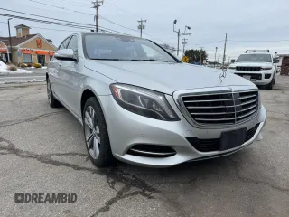 2017 Mercedes-Benz S 550 with VIN WDDUG8FB5HA310161, listed as a Copart auction lot 46156805 with 180,610 mi miles and Clean Title. Bid and sale history available at carsss.com. Image 1.