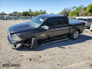 2015 Ram 1500 Big Horn with VIN 1C6RR7LM7FS643714, listed as a Copart auction lot 49591905 with 97,309 mi miles and Salvage Title. Bid and sale history available at carsss.com. Image 1.