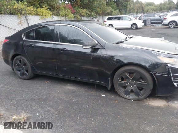 2012 Acura TL Tech Auto with VIN 19UUA9F58CA011897, listed as a IAAI auction lot 40535350 with 213,564 mi miles. Bid and sale history available at carsss.com. Image 13.