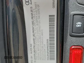 2017 Audi A4 Premium Plus z VIN WAUENAF44HN022506, wystawiony jako Copart lot #49792645 z przebiegiem 69 178 mil mil oraz Szkoda całkowita • Salvage title. Historia ofert i sprzedaży dostępna na DreamBid. Obrazek 13.