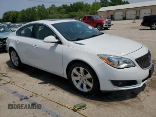 2015 Buick Regal Premium I with VIN 2G4GN5EX2F9258307, listed as a Copart auction lot 60461115 with 128,307 mi miles and Salvage title. Bid and sale history available at DreamBid. Image 4.