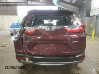 2019 Honda CR-V EX with VIN 2HKRW2H52KH662962, listed as a Copart auction lot 55808015 with 10,899 mi miles and Salvage Title. Bid and sale history available at DreamBid. Image 6.