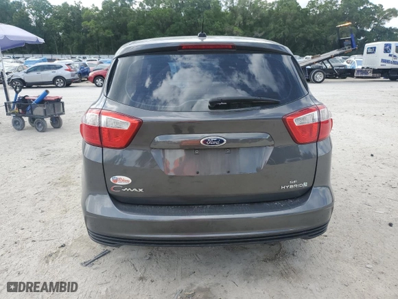 2016 Ford C-Max Hybrid SE with VIN 1FADP5AU2GL109652, listed as a Copart auction lot 52605185 with 97,446 mi miles and Salvage Title. Bid and sale history available at carsss.com. Image 6.