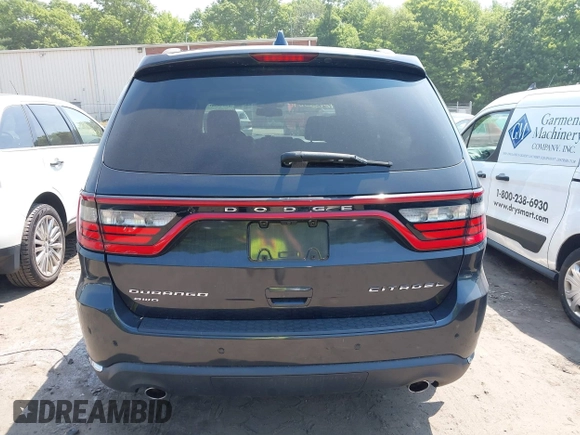 2014 Dodge Durango Citadel with VIN 1C4RDJEG8EC480656, listed as a IAAI auction lot 42438581 with 182,615 mi miles and . Bid and sale history available at DreamBid. Image 17.