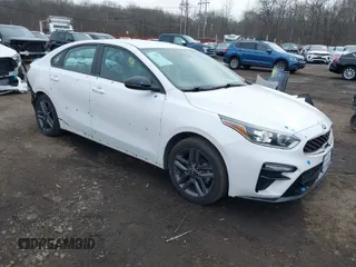 2021 Kia Forte GT-Line with VIN 3KPF34AD1ME310472, listed as a IAAI auction lot 41631723 with 20,339 mi miles. Bid and sale history available at carsss.com. Image 1.