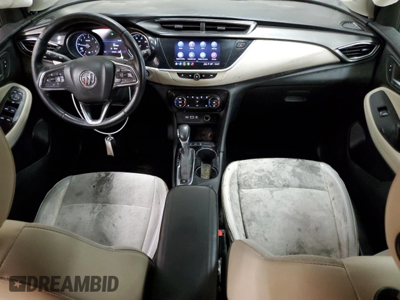 2021 Buick Encore GX Select with VIN KL4MMESL9MB163440, listed as a Copart auction lot 48675515 with 129,455 mi miles and Salvage title. Bid and sale history available at DreamBid. Image 8.