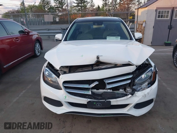 2017 Mercedes-Benz C 300 with VIN 55SWF4JB9HU196015, listed as a IAAI auction lot 41808605 with 121,378 mi miles and . Bid and sale history available at DreamBid. Image 12.