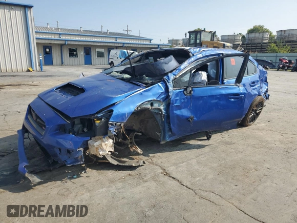 2015 Subaru WRX STI with VIN JF1VA2L66F9804795, listed as a Copart auction lot 71095344 with 141,122 mi miles and Salvage title. Bid and sale history available at DreamBid. Image 1.