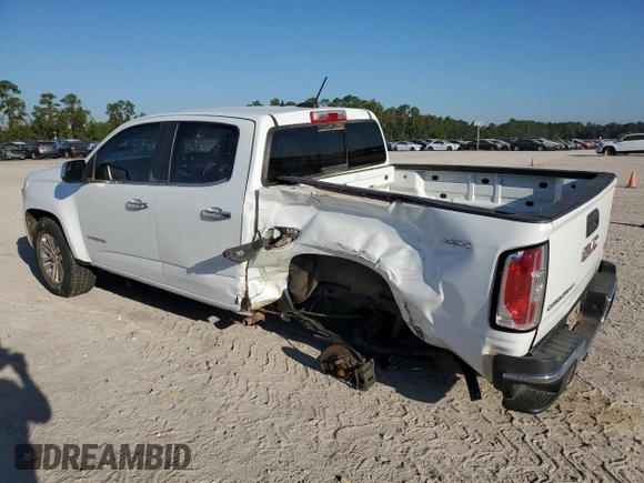 2017 GMC Canyon 4WD SLT with VIN 1GTG6DEN8H1308922, listed as a Copart auction lot 72707454 with 162,308 mi miles and Salvage Title. Bid and sale history available at carsss.com. Image 2.