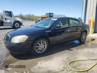 2007 Buick Lucerne V6 CXL with VIN 1G4HD57297U152501, listed as a Copart auction lot 54382325 with 154,100 mi miles and Salvage Title. Bid and sale history available at carsss.com. Image 1.