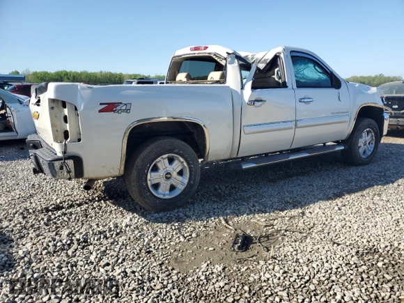 2012 Chevrolet Silverado 1500 LT with VIN 3GCPKSE79CG270645, listed as a Copart auction lot 51969525 with Not Provided miles and Salvage Title. Bid and sale history available at DreamBid. Image 3.